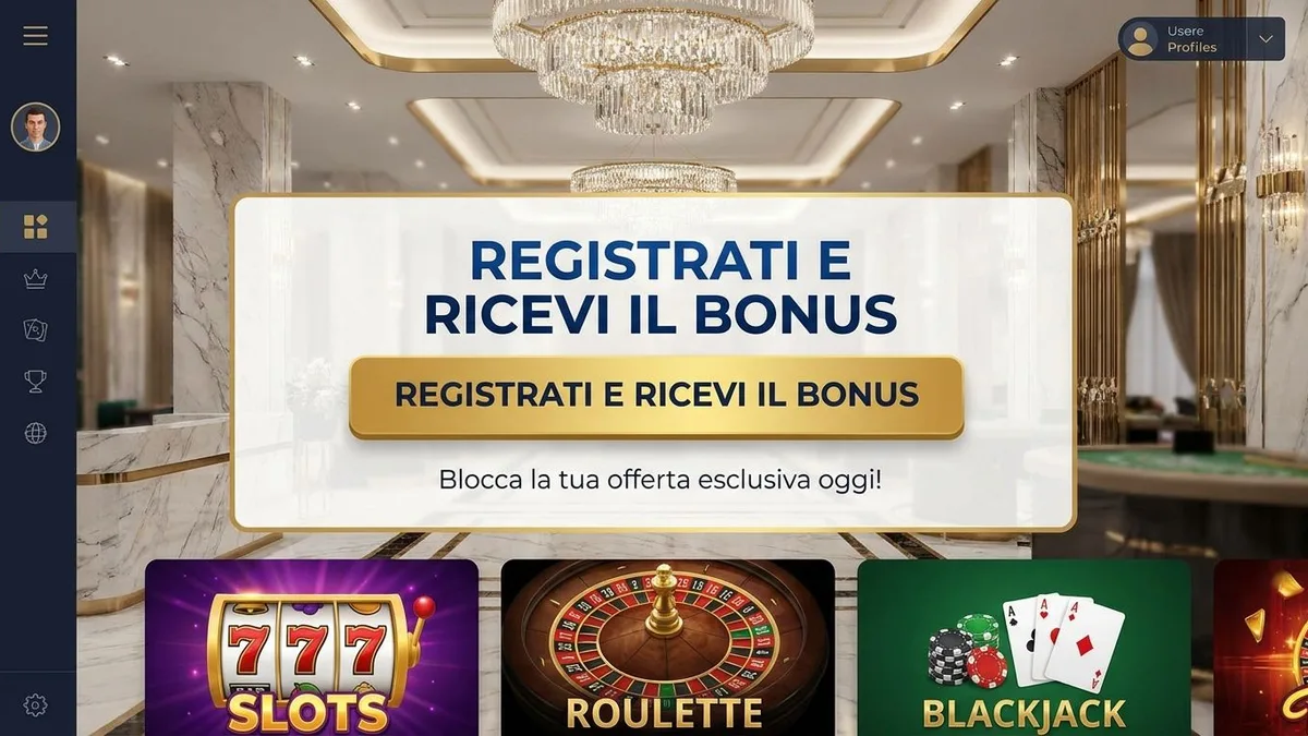 Registrazione con bonus su Winnita